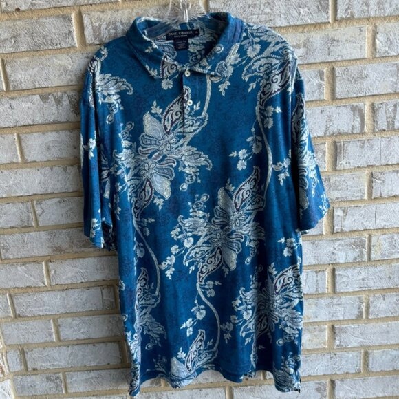 Daniel Cremieux Other - Daniel Cremieux Paisley Long Sleeve Classic Fit Collared Shirt Men's Size XL.
